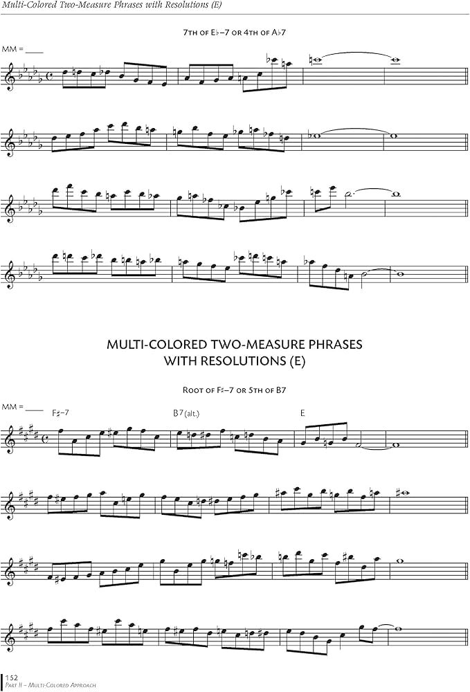 Contrast and Continuity in Jazz Improvisation: A Diatonic and Multi-Colored Approach (Advance Music)